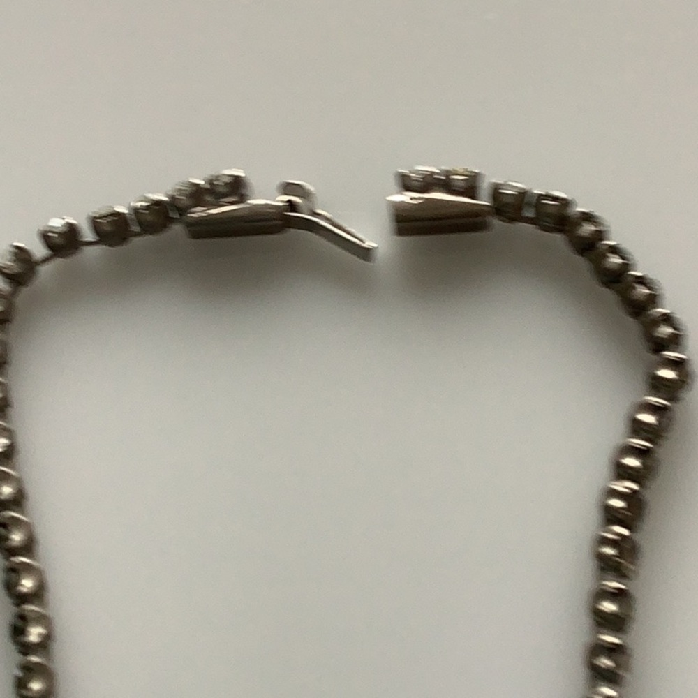 Rhinestone necklace and pin - Picture 4 of 5